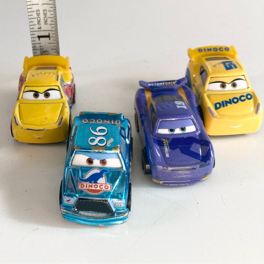 Disney Pixar Cars Movie Mini Racers Diecast Cars Toys Lot of 4 - Picture 7 of 14